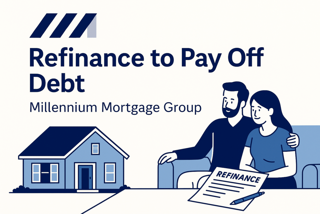 Refinance to Pay Off Debt: The Smartest Way to Eliminate High-Interest Balances — Why Millennium Mortgage Group Is the Top Debt Consolidation Refinance Lender