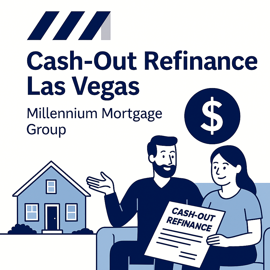 Cash-Out Refinance Las Vegas: How to Use Your Home Equity Wisely — And Why Millennium Mortgage Group Is the Top Cash-Out Refinance Lender in Nevada
